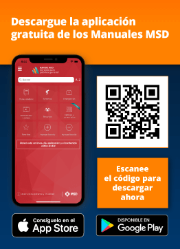 ¡Descargue la aplicación  de los Manuales MSD!